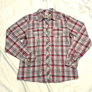 The North Face women’s flannel large